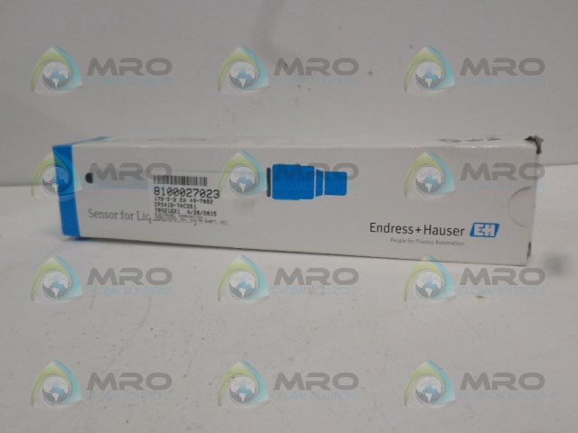 ENDRESS+HAUSER CERALIQUID CPS41D-7AC2B1 PH SENSOR *NEW IN BOX*