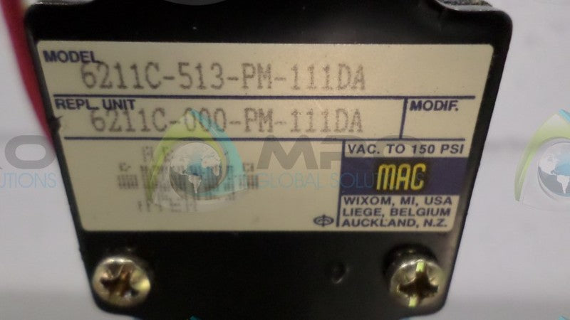 MAC 6211C-513-PM-111DA VALVE *NEW NO BOX*