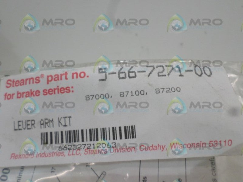 STEARNS 5-66-7271-00 LEVER ARM KIT *NEW IN FACTORY BAG*