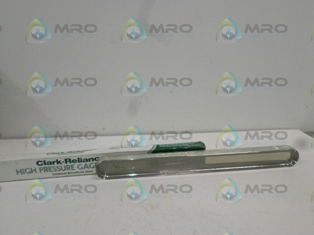 CLARK RELIANCE RFG6219-1 H9 TRANSPARENT GAGE GLASS *NEW IN BOX*