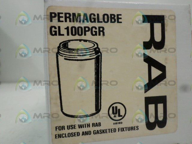 RAB GL100PGR PERMAGLOBE *NEW IN BOX*