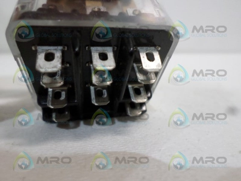 POTTER & BRUMFIELD KUP-14A11-120 RELAY 120V *USED*