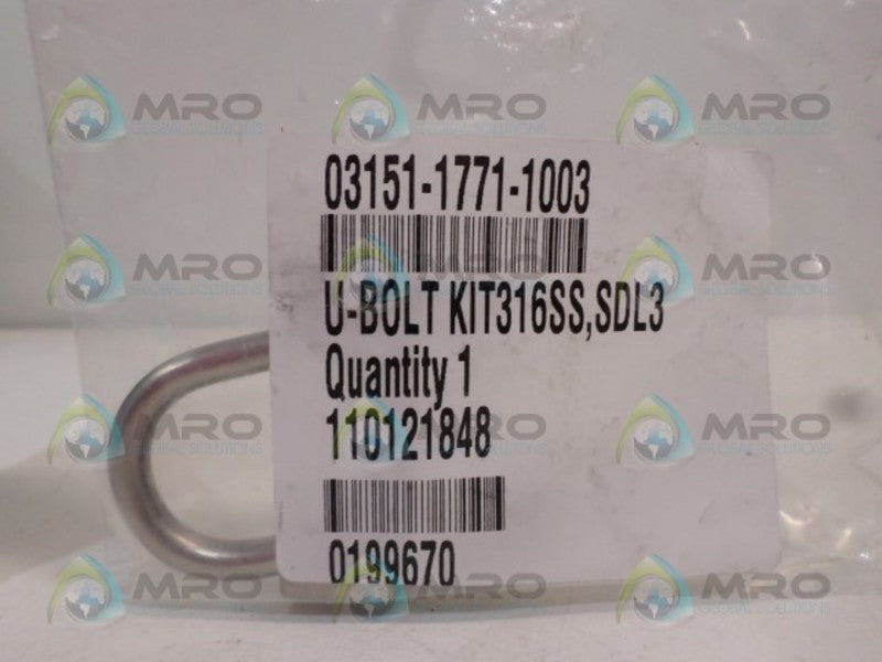 INDUSTRIAL MRO 03151-1771-1003 110121848 U-BOLT * NEW IN FACTORY BAG *