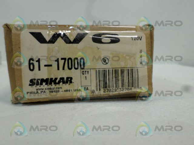 SIMKAR W6 61-17000 LIGHTING FIXTURE *NEW IN BOX*