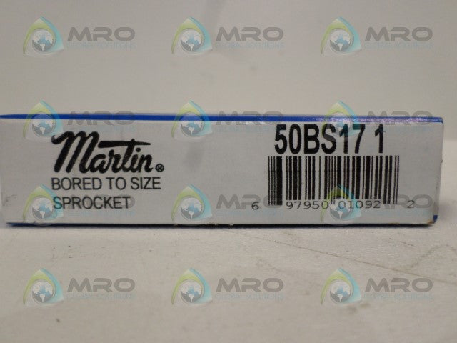 MARTIN 50BS17 SPROCKET 1" *FACTORY SEALED*