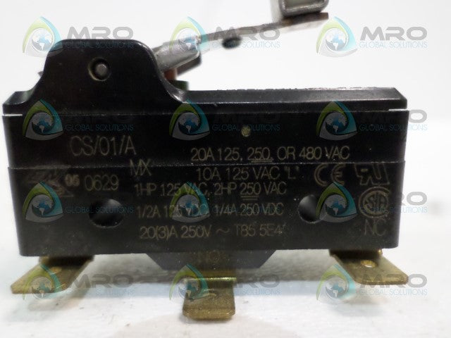 MICROSWITCH CS/01/A LIMIT SWITCH *NEW NO BOX*