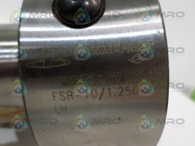 FORMSPRAG FSR-10/1.250LH OVERRUNNING CLUTCH *NEW NO BOX*