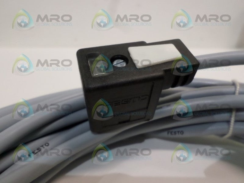 FESTO KMV-1-24-10-LED VALVE CONNECTING CABLE NSNP