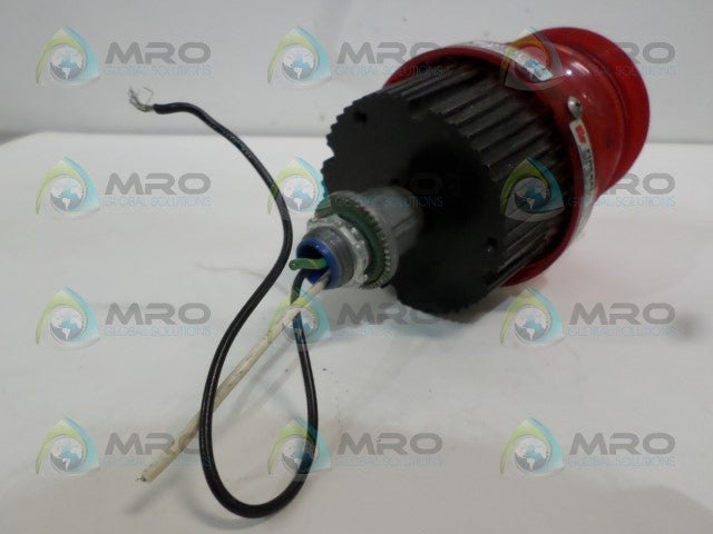 FEDERAL SIGNAL FIREBALL II FB2PST-120R RED STROBE LIGHT *USED*
