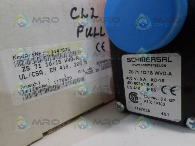 SCHMERSAL ZS711O/1SWVD-A *NEW IN BOX*