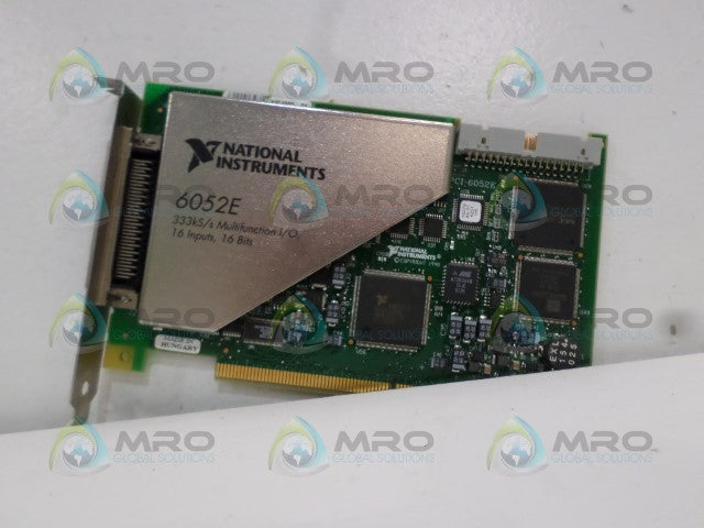 NATIONAL INSTRUMENTS PCI-6052E CARD ANALOG INPUT *NEW NO BOX*