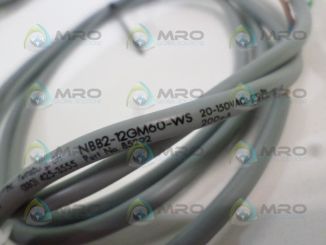 PEPPERL+FUCHS NBB2-12GM60-WS PROXIMITY SENSOR *NEW NO BOX*