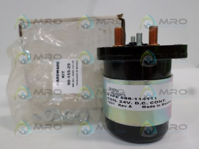 WHITE-RODGERS 586-114111 DC POWER CONTACTOR 24V *NEW IN BOX*
