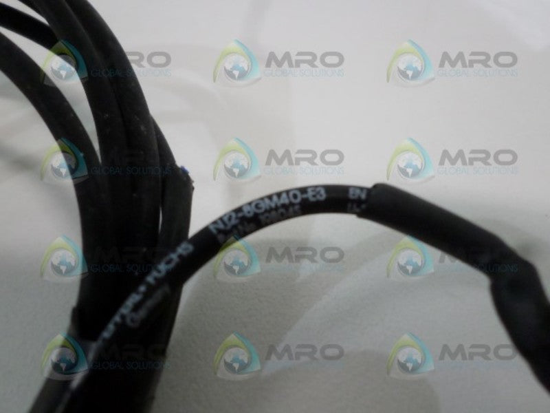 PEPPERL+FUCHS NJ2-8GM40-E3 19804S PROXIMITY SENSOR UNMP