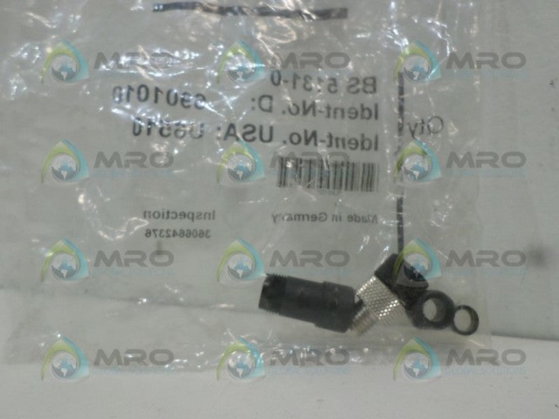TURCK BS5131-0 SENSOR CONNECTOR *NEW IN FACTORY BAG*