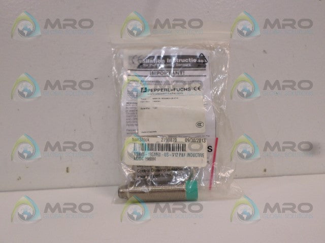 PEPPERL+FUCHS NBN15-18GM60-US-V12 198084 PROXIMITY SENSOR *NEW IN FACTORY BAG*