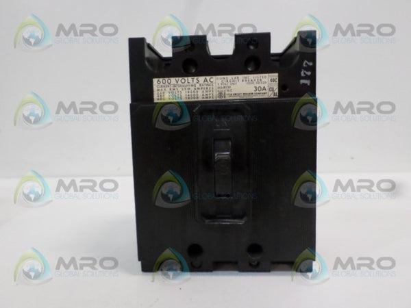 ITE EF3-B030 CIRCUIT BREAKER NSNP