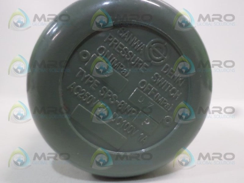SANWA DENKI SPS-8WPP PRESSURE SWITCH *NEW NO BOX*
