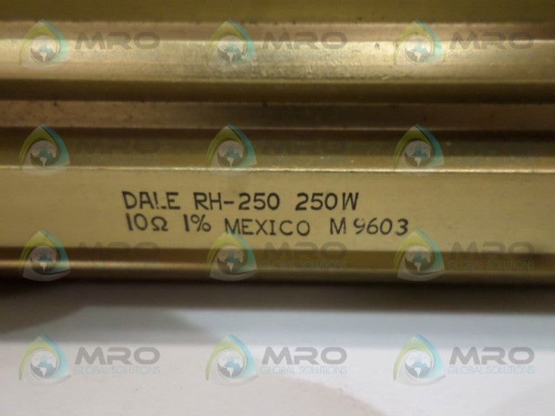 DALE RH-250 RESISTOR 250W 10 OHMS *USED*