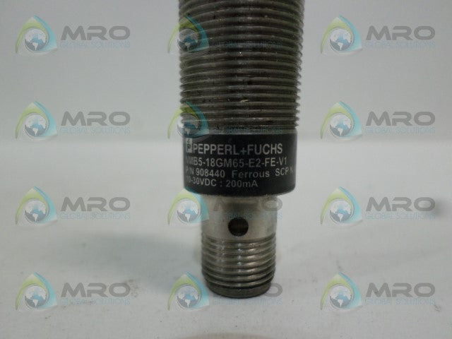 PEPPERL+FUCHS NMB5-18GM65-E2-FE-V1 908440 PROXMITY SENSOR *NEW NO BOX*