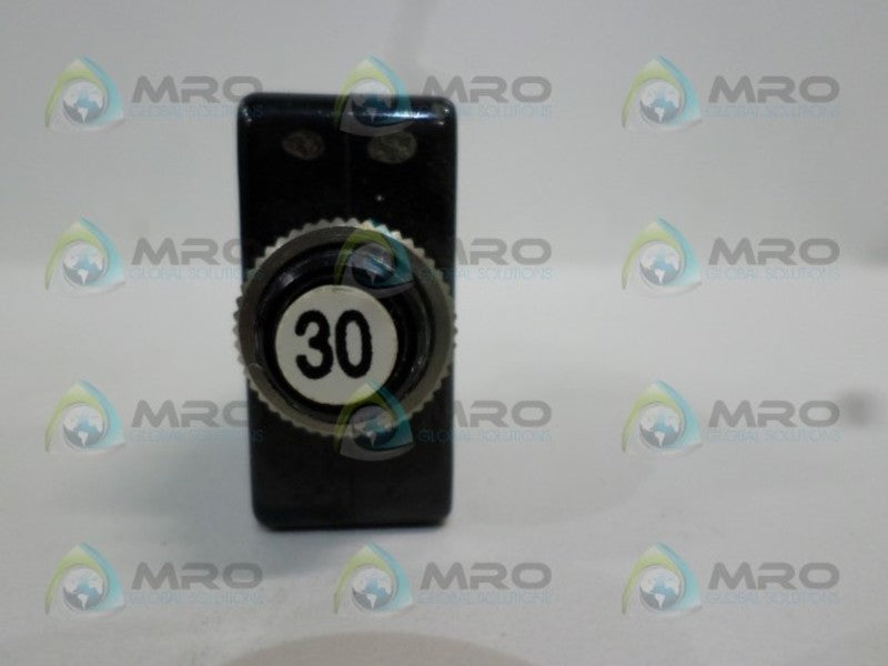 POTTER & BRUMFIELD W58XC4C12A-30 CIRCUIT BREAKER 30A *USED*