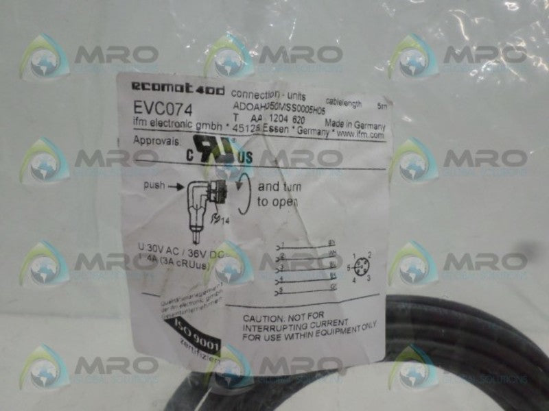 IFM EFECTOR EVC074 * NEW IN FACTORY BAG *
