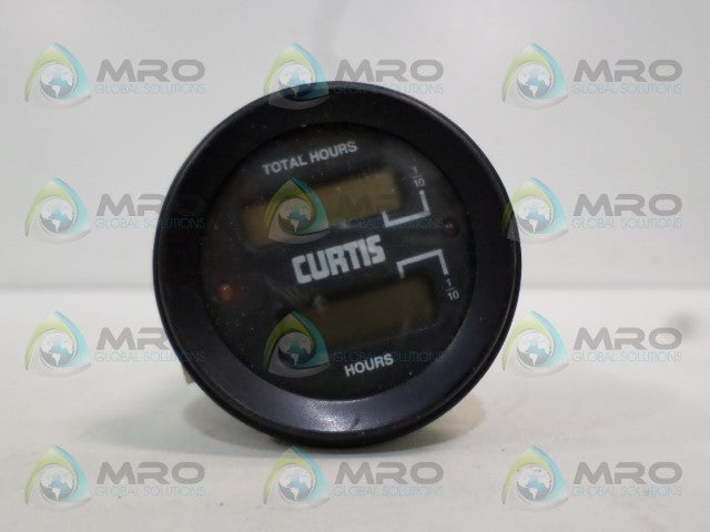 CURTIS 755R0120A0500W09L09 DIGITAL HOUR METER *USED*