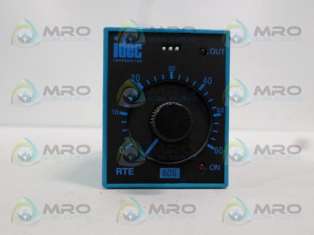 IDEC RTE-PN2 ELECTRONIC TIMER *USED*