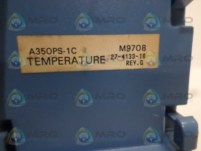 JOHNSON CONTROLS A350PS-1C TEMPERATURE CONTROLLER *USED*