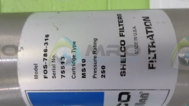 SHELCO F0S-789-316 FILTER *NEW NO BOX*