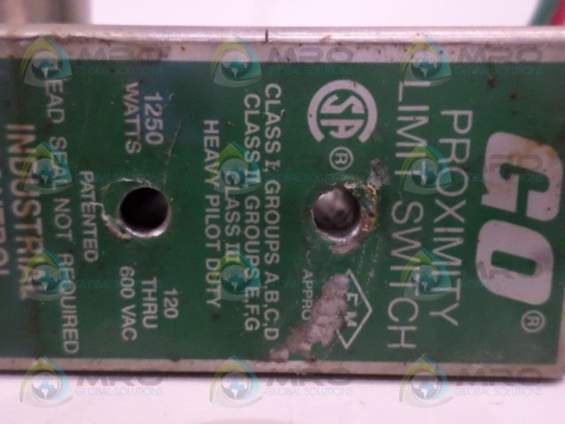 GO 21-11124-A1 PROXIMITY LIMIT SWITCH  UNMP
