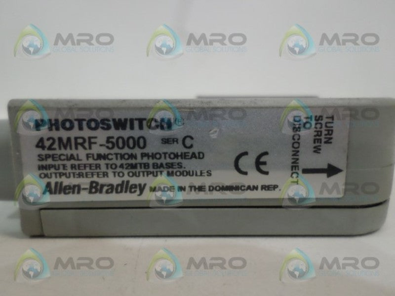 INDUSTRIAL SPARE PART 42MRF-5000 SER. C PHOTO SWITCH  UNMP