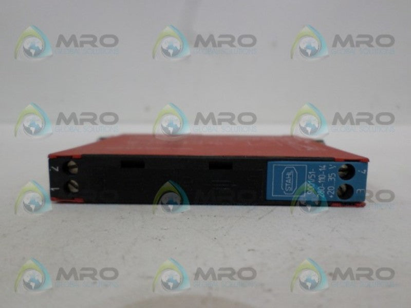 STAHL INTRINSPAK 9001/51-280-110-14 SAFETY BARRIER *NEW NO BOX*