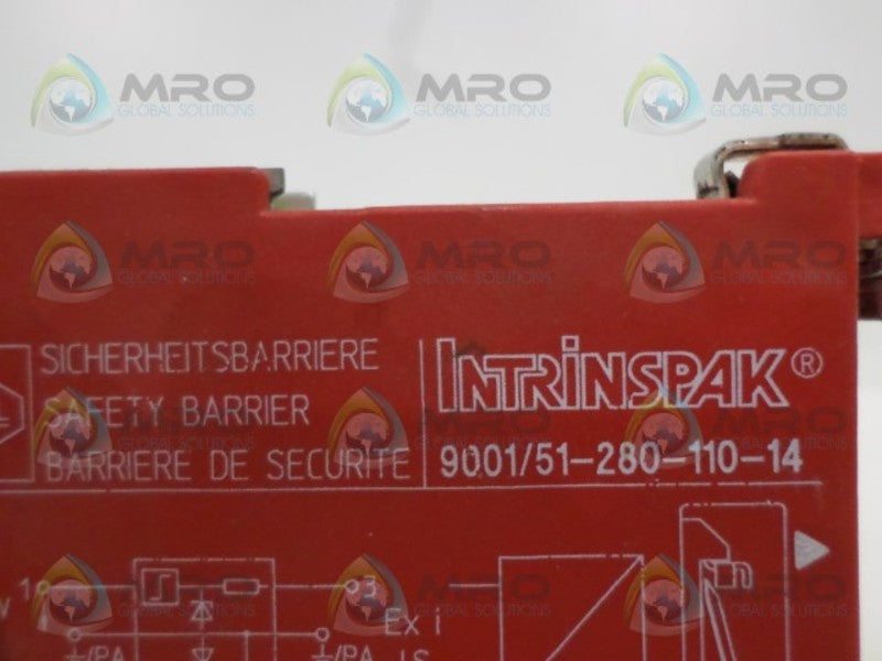 STAHL INTRINSPAK 9001/51-280-110-14 SAFETY BARRIER *NEW NO BOX*