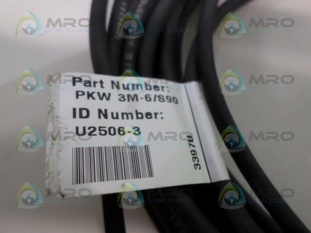 TURCK PKW3M-6/S90 CORDSET *NEW NO BOX*