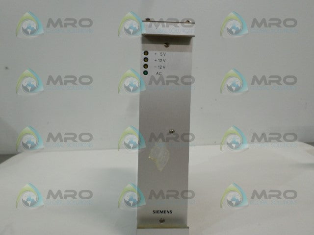 SIEMENS AMS-M431-A5-6 C8451-A37-A1 POWER SUPPLY *USED*