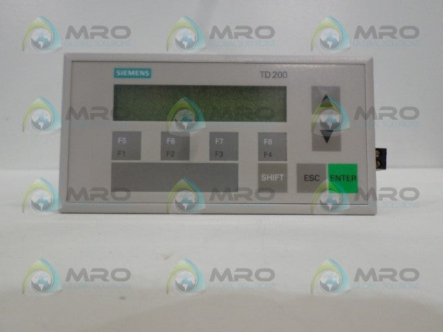 SIEMENS SIMATIC S7 TD200 6ES7272-0AA30-0YA0 TEXT DISPLAY *NEW NO BOX*