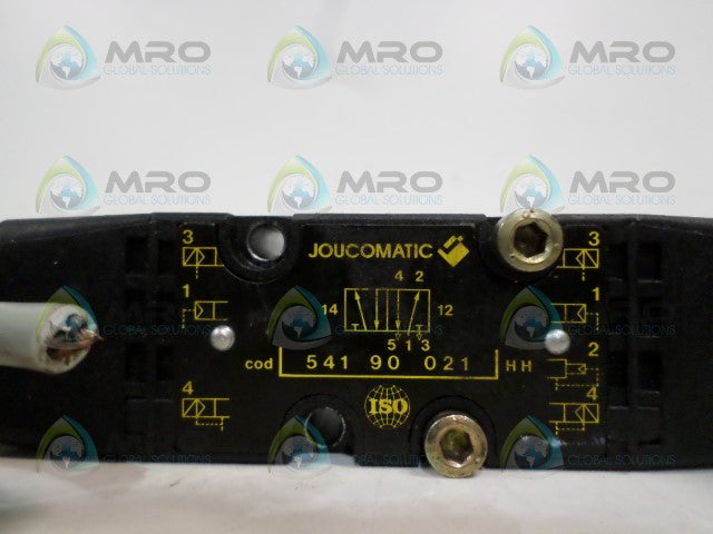 JOUCOMATIC 54190021 VALVE *USED*