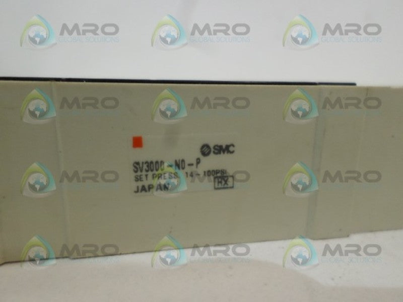 SMC SV3000-N0-P SOLENOID VALVE *USED*