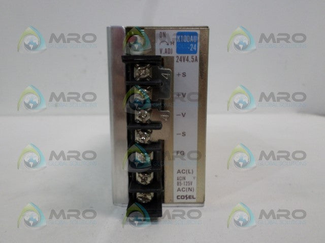 COSEL K100AU-24 POWER SUPPLY *USED*