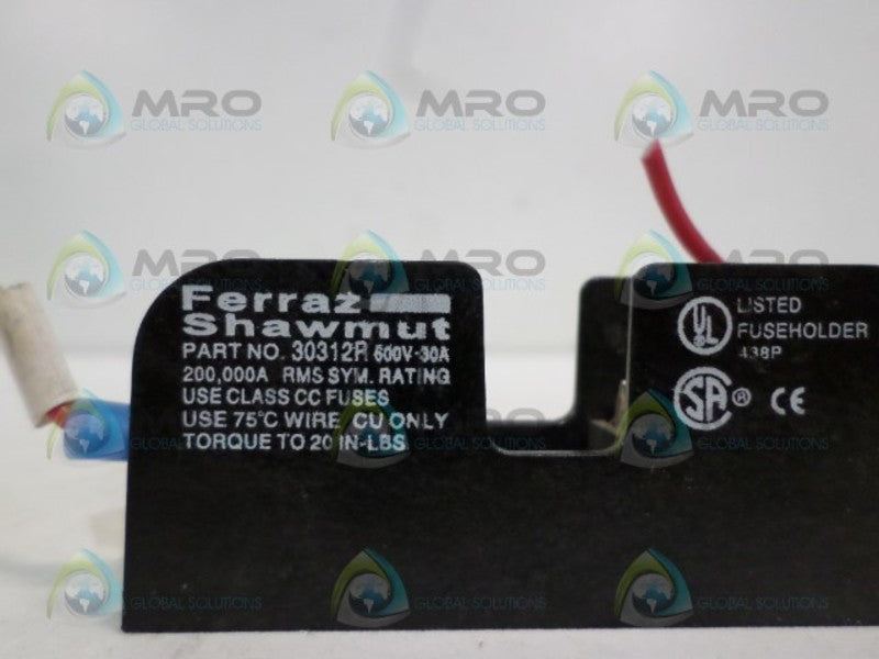 FERRAZ SHAWMUT 30312R FUSE HOLDER  UNMP