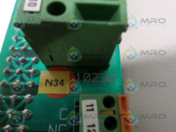 PHOENIX CONTACT 10230 CIRCUIT BOARD  UNMP