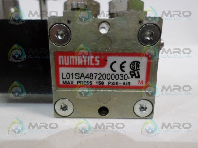 NUMATICS L01SA4872000030 VALVE *USED*
