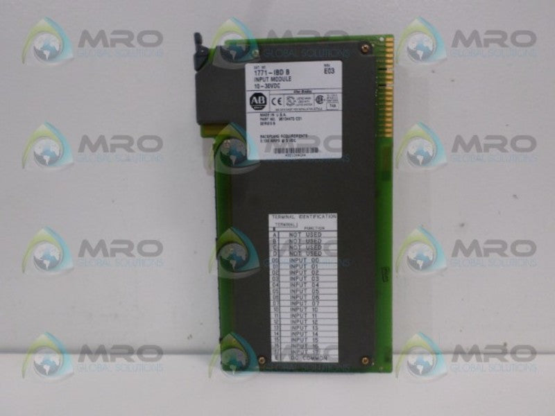 ALLEN BRADLEY 1771-IBD SER. B UNMP
