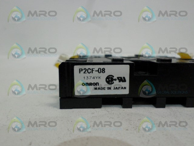 OMRON P2CF-08 RELAY BASE *USED*