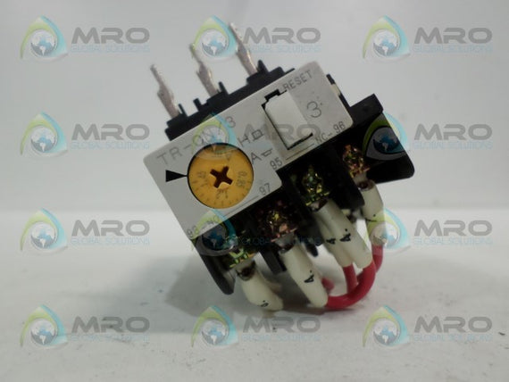 FUJI ELECTRIC TR-0N/3 TR13D OVERLOAD RELAY 0.95-1.45A *USED*