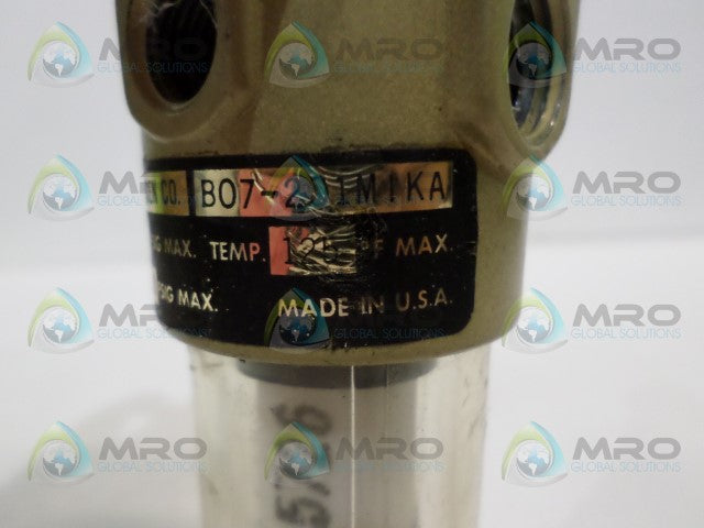 C.A. NORGREN B07-201M1KA REGULATOR *USED*