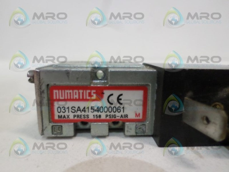 NUMATICS 031SA4154000061 SOLENOID VALVE (AS PICTURED)  UNMP