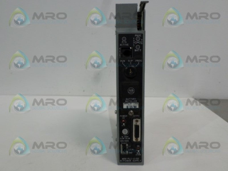 ALLEN BRADLEY 1772-LZP SER. A F/W C PROCESSOR MODULE (NO KEY)  UNMP