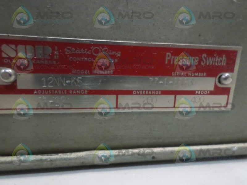 STATI- 12NN-K5 .25-12 PSI  UNMP